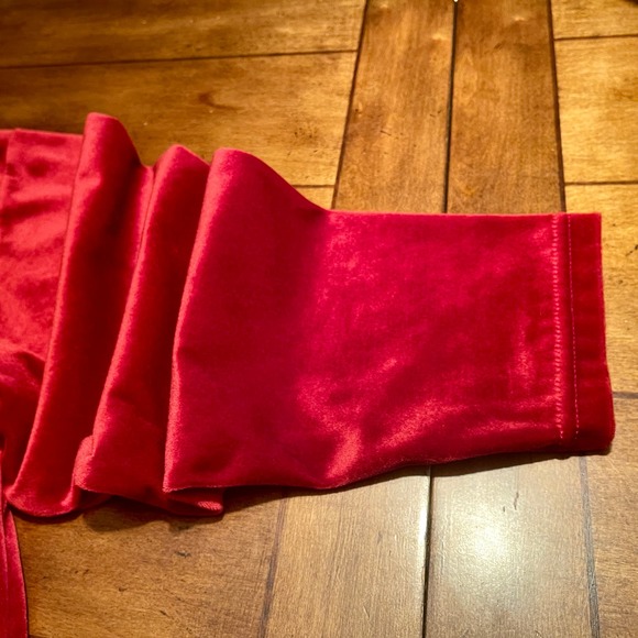 Gilligan and Omalley V-Neck Robe Womens Med. Pullover Red Plush Soft 0,1:S-1452 - Picture 5 of 10